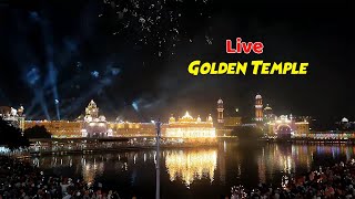 Darbar Sahib Amritsar live Atishbazi  Golden Temple [upl. by Elleiand]