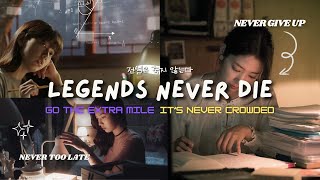 Legends Never Die  study motivation from kdramas and cdramas📚 [upl. by Hiasi]