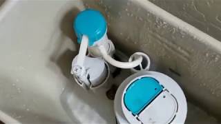 how to adjust a dual flush toilet [upl. by Edveh]