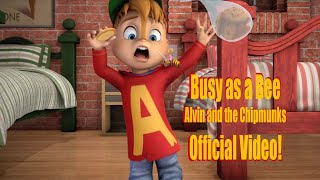 quotBusy As A Beequot Official Music Video by Alvin and The Chipmunks [upl. by Atteloj]