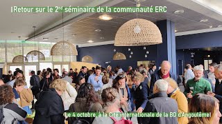 2nd séminaire ERC  Retour en images [upl. by Oirevlis]