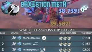 Phaelanx Dauntless Trial Bastion Axe Solo 106 [upl. by Henebry695]