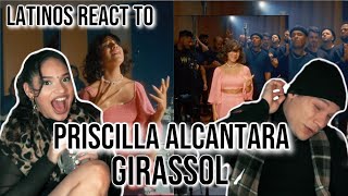 Latinos react to Priscilla Alcantara for the first time  Girassol RampB Version  REACTION [upl. by Hilleary589]