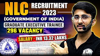 NLC Recruitment 2023  Graduate Executive Trainee  Know Important Dates  Complete Details [upl. by Bolanger]