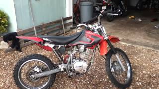 Baja Dirt Runner 125 Exhaust Pipe Restoration [upl. by Darnok]