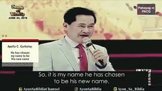 Bro Eli soriano vs Quiboloy EXPOSITION DEBATE [upl. by Giverin574]