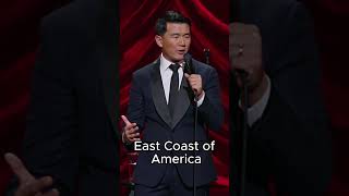 Difference between West Coast vs East Coast Americans  Ronny Chieng Stand Up Comedy Shorts [upl. by Dominic]