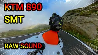 KTM 890 SMT  ONLY KTM LC8 RAW SOUND   PASSO GAVIA  4K  🇮🇹 [upl. by Bing991]