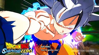 DRAGON BALL Sparking ZERO  Official Gameplay Showcase New Mastered Ultra Instinct Goku [upl. by Elconin]