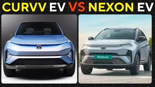 Curvv EV vs Nexon EV [upl. by Devland]