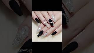 Beautiful elegant touch nails design nailart naildesign shortvideo [upl. by Atrice]