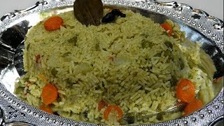 Vegetable Pulao Recipe in Kannada  ವೆಜಿಟೆಬಲ್ ಪುಲಾವ್  palav in Kannada  Rekha Aduge [upl. by Neved]