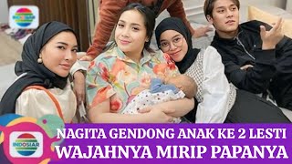 gendong anak ke 2 lesti Nagita memperlihatkan ke publik wajah anak kedua Lesti begitu menggemaskan [upl. by Pearline399]