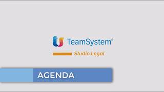 TeamSystem Studio Legal  Funzionalità  Agenda [upl. by Vanhook]