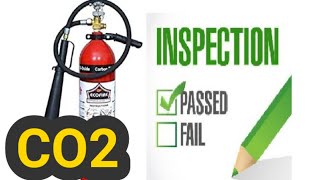 CO2 Fire extinguisher  Maintenance amp inspection  safetyforall01 [upl. by Toback]