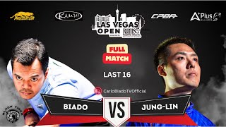 Carlo Biado VS Chang JungLi ◻️2024 Las Vegas Open [upl. by Jezabella812]