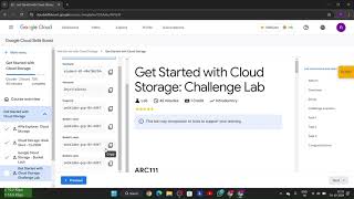 Module  2 Lab  4 Get Started with Cloud Storage Challenge Lab [upl. by Ahsieat706]