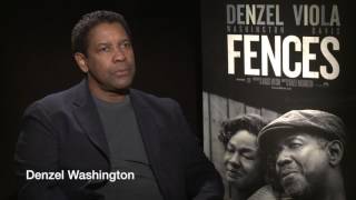 Fences Denzel Washington interview [upl. by Venable726]