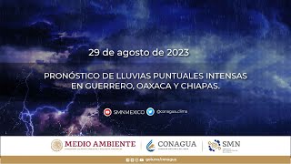 29 de agosto de 2023 800h pronósticodeltiempo [upl. by Edras153]