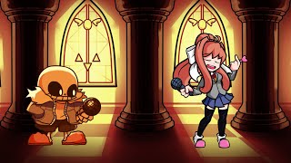 Sansational But Sans and Monika sing it [upl. by Ueihtam]