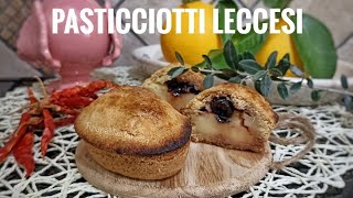 PASTICCIOTTI LECCESI RICETTA ORIGINALE [upl. by Nwahsuq689]