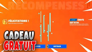 ce Cadeaux Exclusif est GRATUIT sur Fortnite [upl. by Aelaza361]