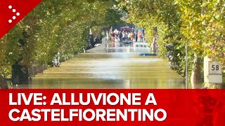 LIVE Alluvione a Castelfiorentino diretta video [upl. by Yenitirb]