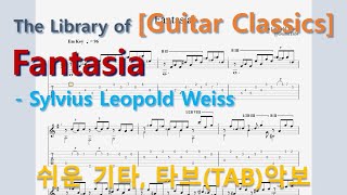 Guitar Classics 040Fantasia  Sylvius Leopold Weiss [upl. by Nelg]