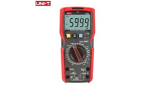 UNIT UT89XUT89XD Professional Digital Multimeter Coupon Inside [upl. by Honor]