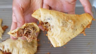 How to make Savory Stuffed Crescent Rolls  Pillsbury Crescent Rolls Appetizer [upl. by Anitnatsnoc658]