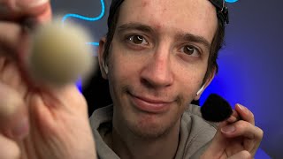 ASMR Ramble  Flüstern  Mic Brushing Sounds ✨  life stories [upl. by Linders]