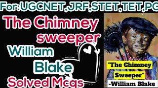 MCQs The Chimney sweeper William Blake  The Chimney sweeper  William Blakestudyadmirers [upl. by Kina]