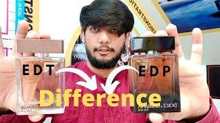 Difference between eau de toilette and eau de parfume  EDT vs EDP Urdu hindi review am fragrance [upl. by Rosanna]