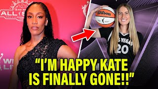 Kate Martin FINALLY FREE From A’Ja Wilson amp Las Vegas Aces  THIS is HUGE For Caitlin Clark’s BFF [upl. by Filomena]