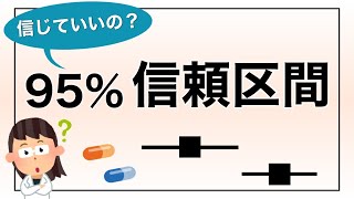 【解説】95信頼区間とは？その限界と注意点 [upl. by Ainala]