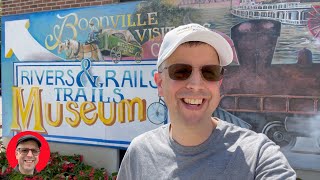 Rivers amp Rails Museum Boonville Missouri 😃 Boonville Visitor Center Tour tourism museum [upl. by Bobbee]