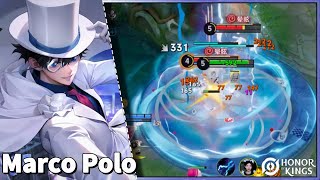 Marco Polo｜Marco Polos best skin｜Marco Polo Best Skin｜Honor of Kings x Detective Conan [upl. by Farman15]