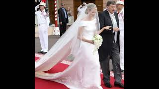 Princess Charlene of Monaco wedding dress [upl. by Grazia]