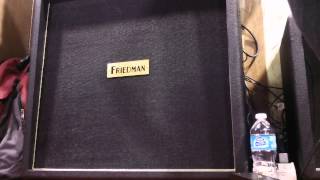 Friedman BE100  Phil X Sig NAMM 2014 [upl. by Eiboj]