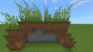 How to make a simple SECRET Entrance in Minecraft [upl. by Barby]