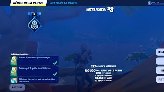 Jallais faire mon premier top 1 en solo sur fortnite [upl. by Einnim612]