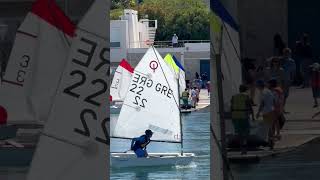 Training day sailing optimist [upl. by Enawd]