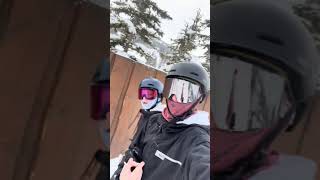 Subscribe for more ski content  skitok snowboarding snowski wintersport skiing snowskiing [upl. by Schwab990]