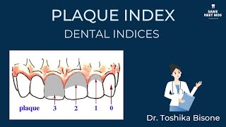 Plaque Index  Dental indices  Public health dentistry [upl. by Jacoby]