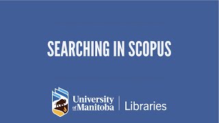 Searching In Scopus [upl. by Asital]