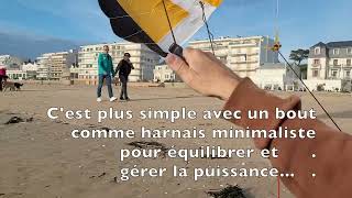 Test de NasaStar 4m de Born Kite en mode quotParanasawingquot [upl. by Bronwyn]