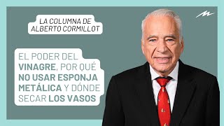 El poder del vinagre la esponja metálica y dónde secar los vasos la columna de Alberto Cormillot [upl. by Goldshell]