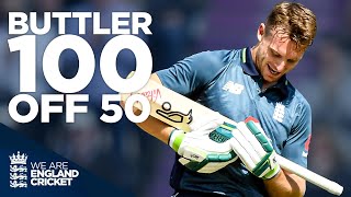 Jos Buttlers BRUTAL 100 off Just 50 Balls  England v Pakistan Rewind  England Cricket [upl. by Annaeerb]