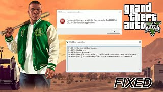 GTA 5 dinput8dll Blocked BattlEye  GTA 5 the application was unable to start correctly Fix [upl. by Bianka581]