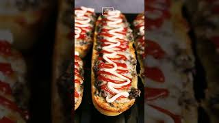 ZAPIEKANKA  Polish Street Food  Delicious Baguette [upl. by Cadal]